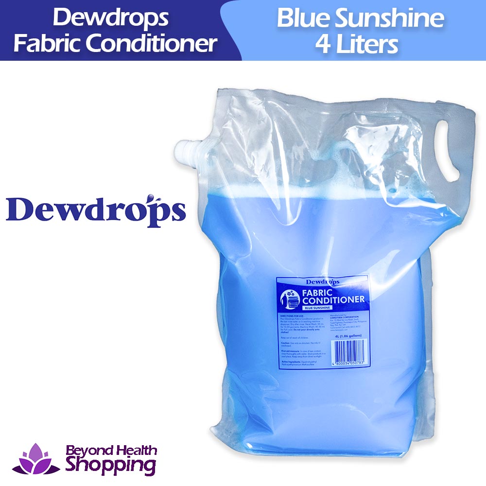 Dewdrops Fabric Conditioner Blue Sunshine 4L