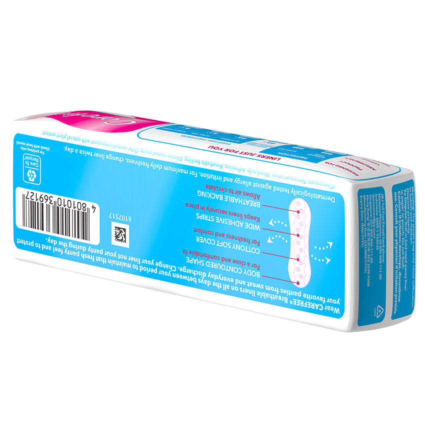 [PANTY LINERS] Carefree Breathable 15s x 2