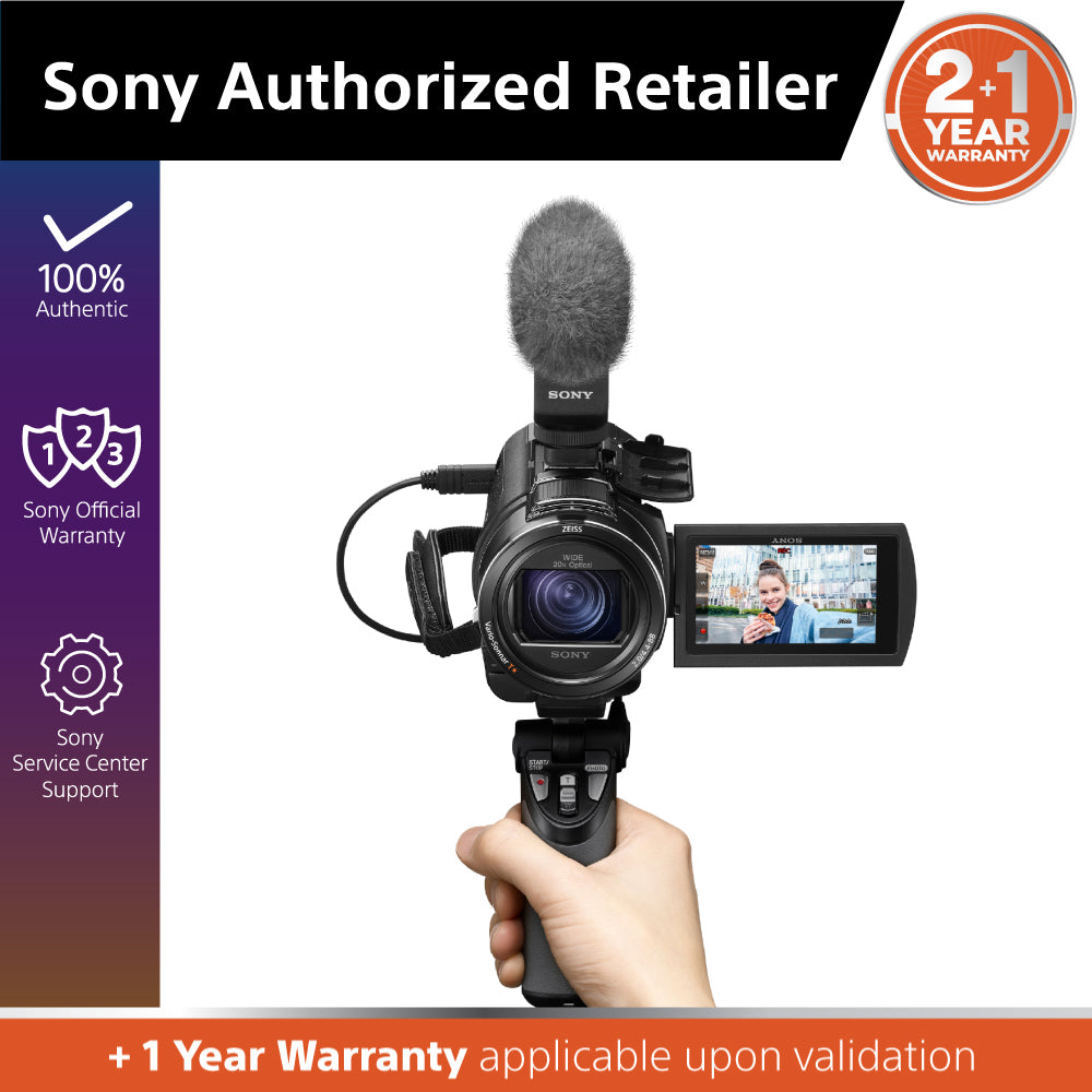 Sony FDR-AX43/ AX43 4K Handycam® with Exmor R™ CMOS sensor