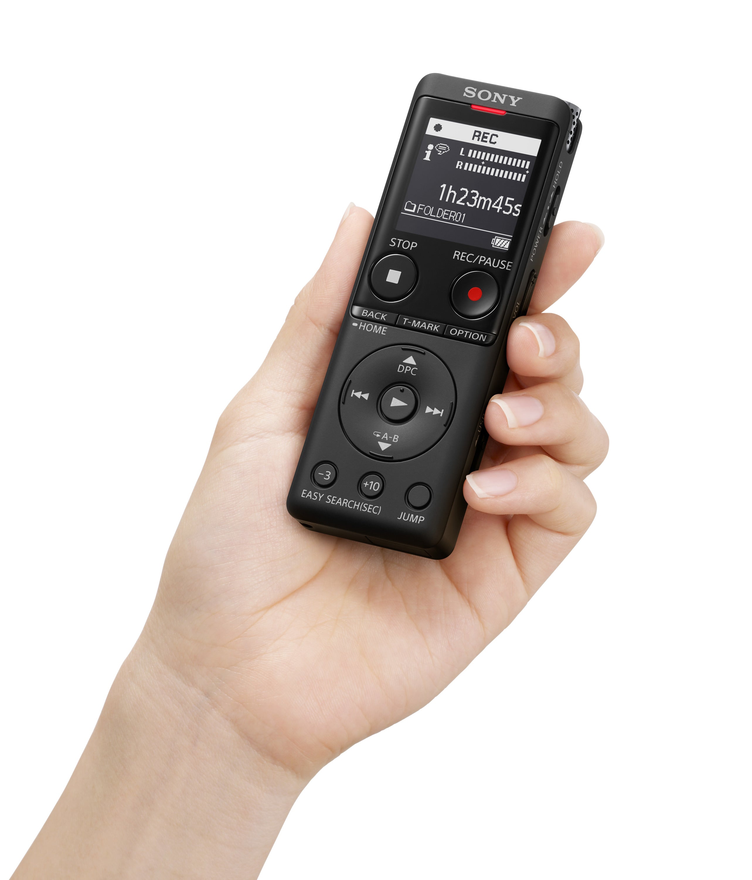 Sony ICD-UX570F/ UX570F Digital Voice Recorder with S-Microphone