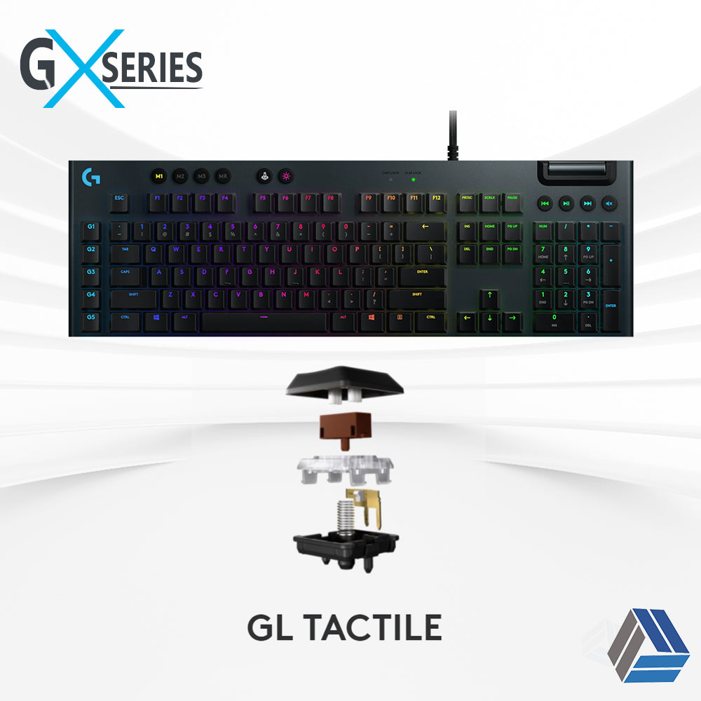 Logitech G913 TKL TENKEYLESS LIGHTSPEED WIRELESS RGB MECHANICAL GAMING KEYBOARD