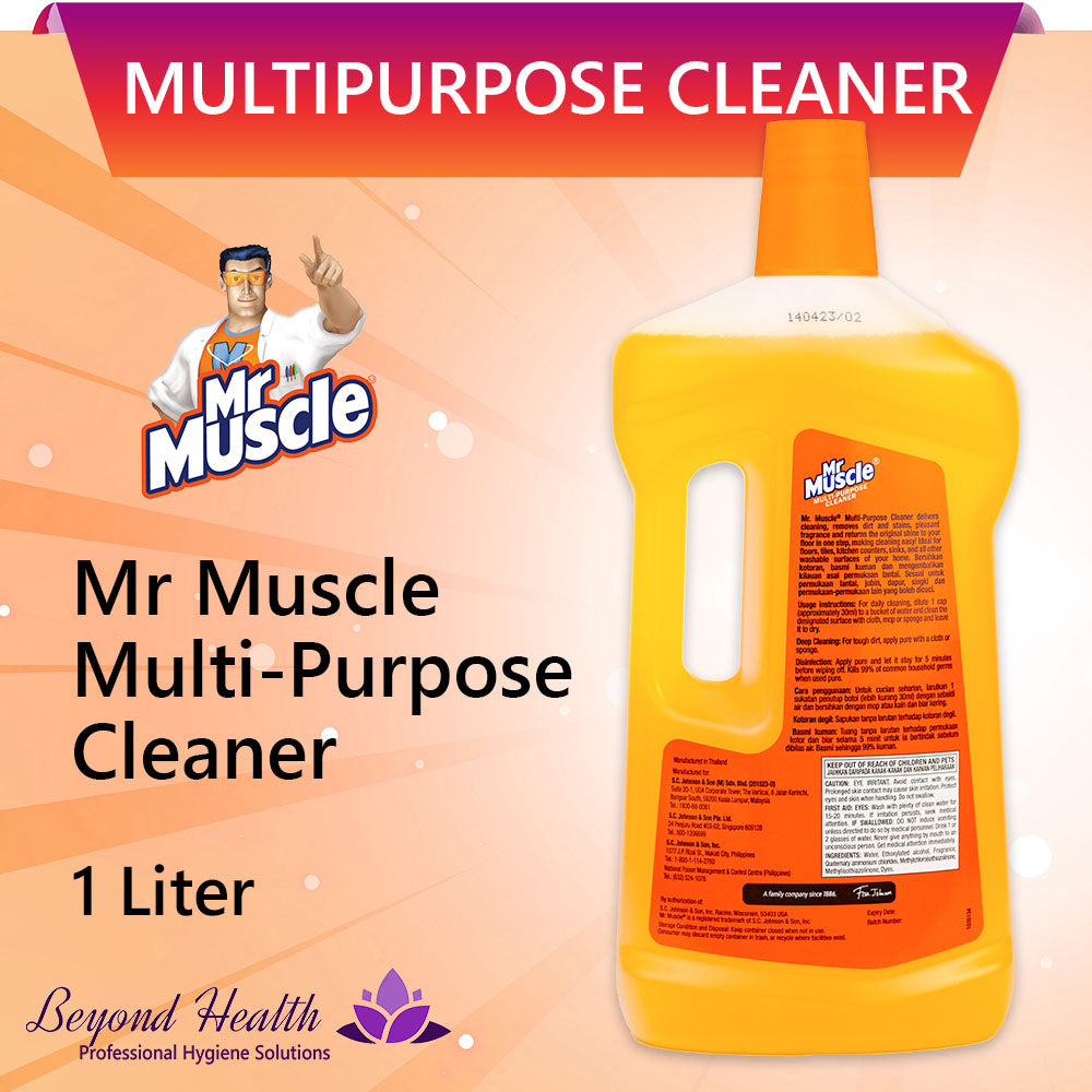 Mr. Muscle® Multi-Purpose Disinfectant Cleaner 1 Liter