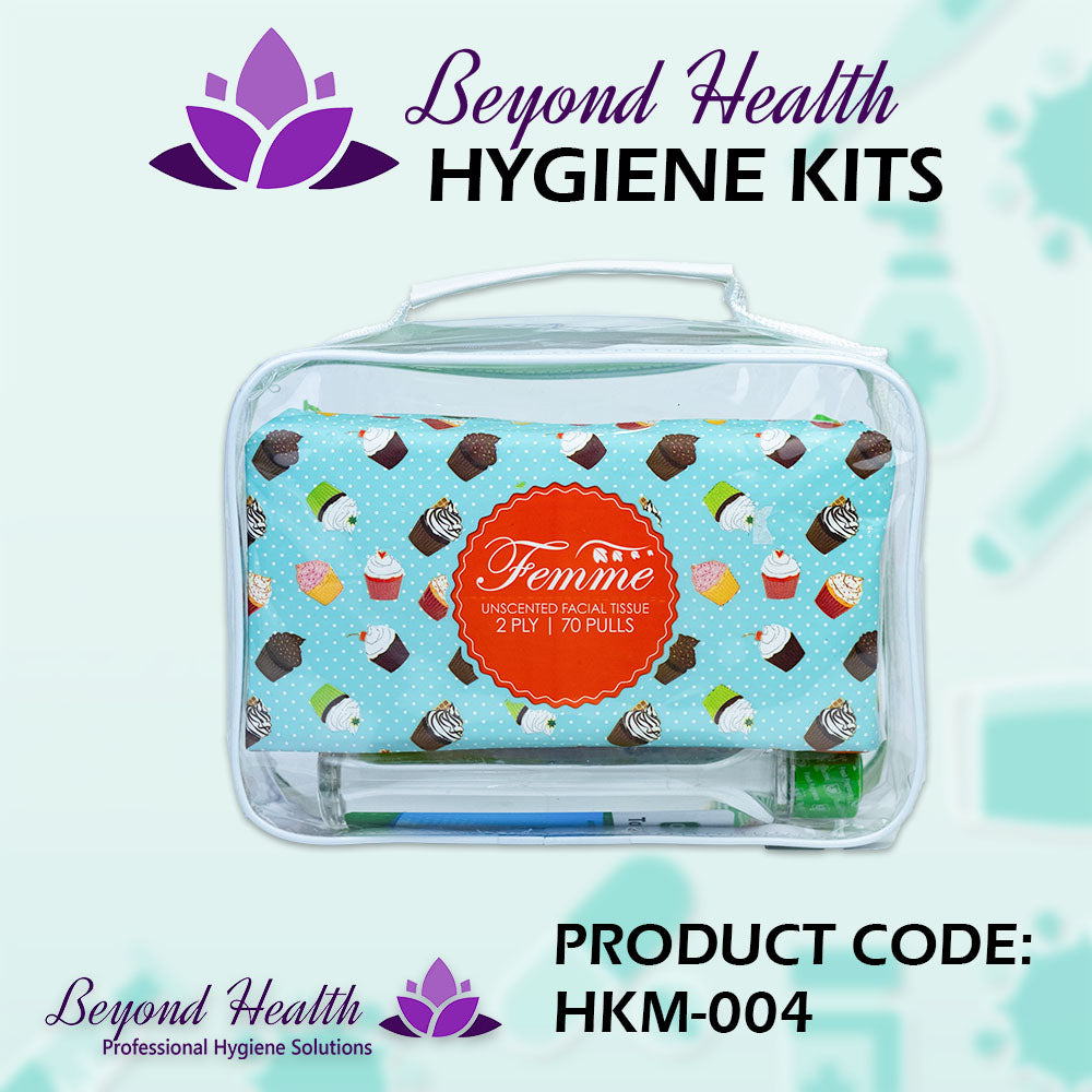 HKM-004 Personal Hygiene Kit Beyond Health 4 Items Disinfection Kit MEDIUM BAG