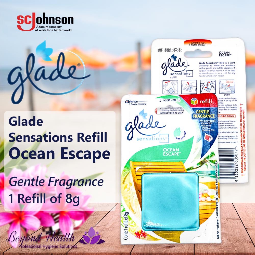 Glade Sensation Gentle Fragrance Ocean Escape Refill 8g