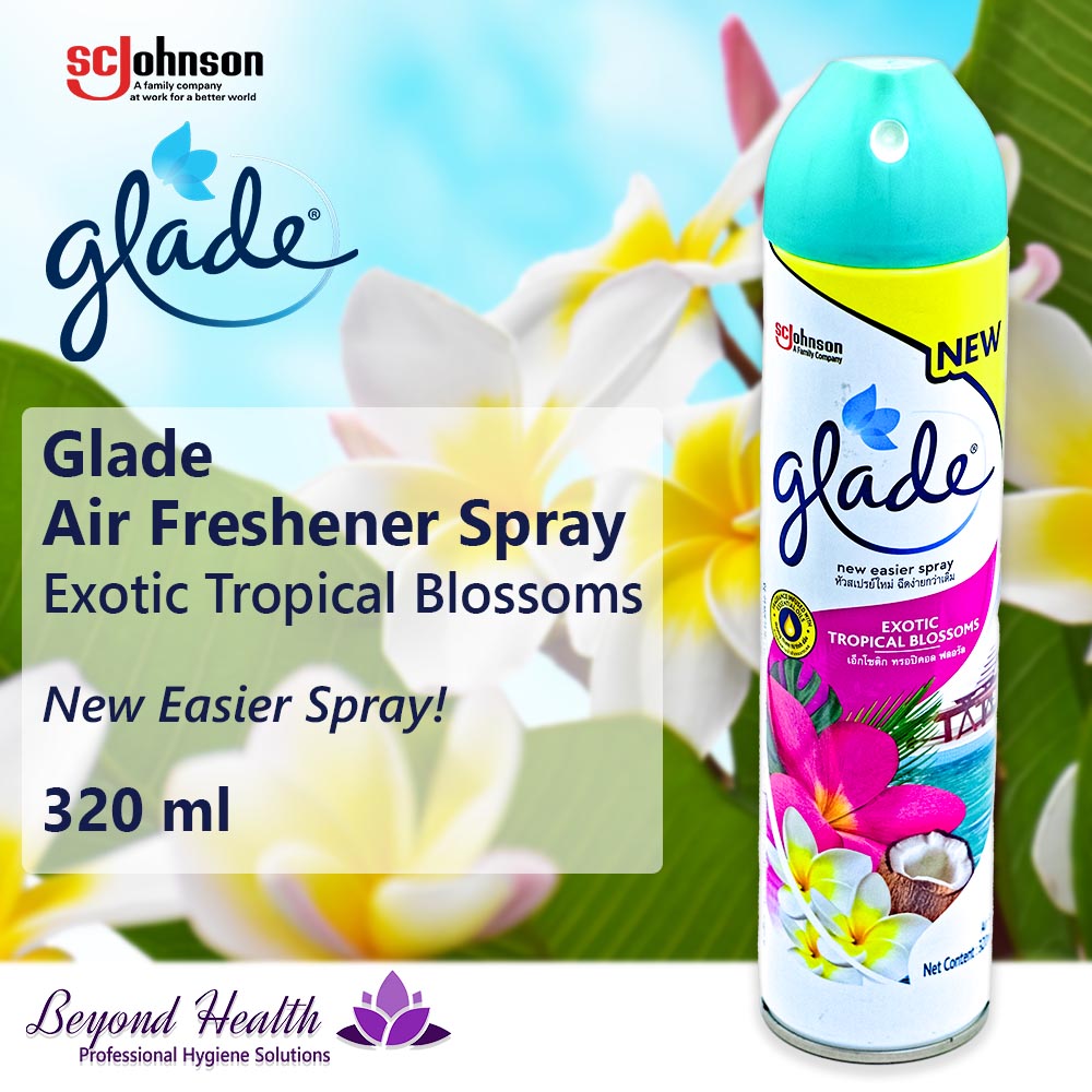 Glade Air Freshener Exotic Tropical Blossom Spray 320ml