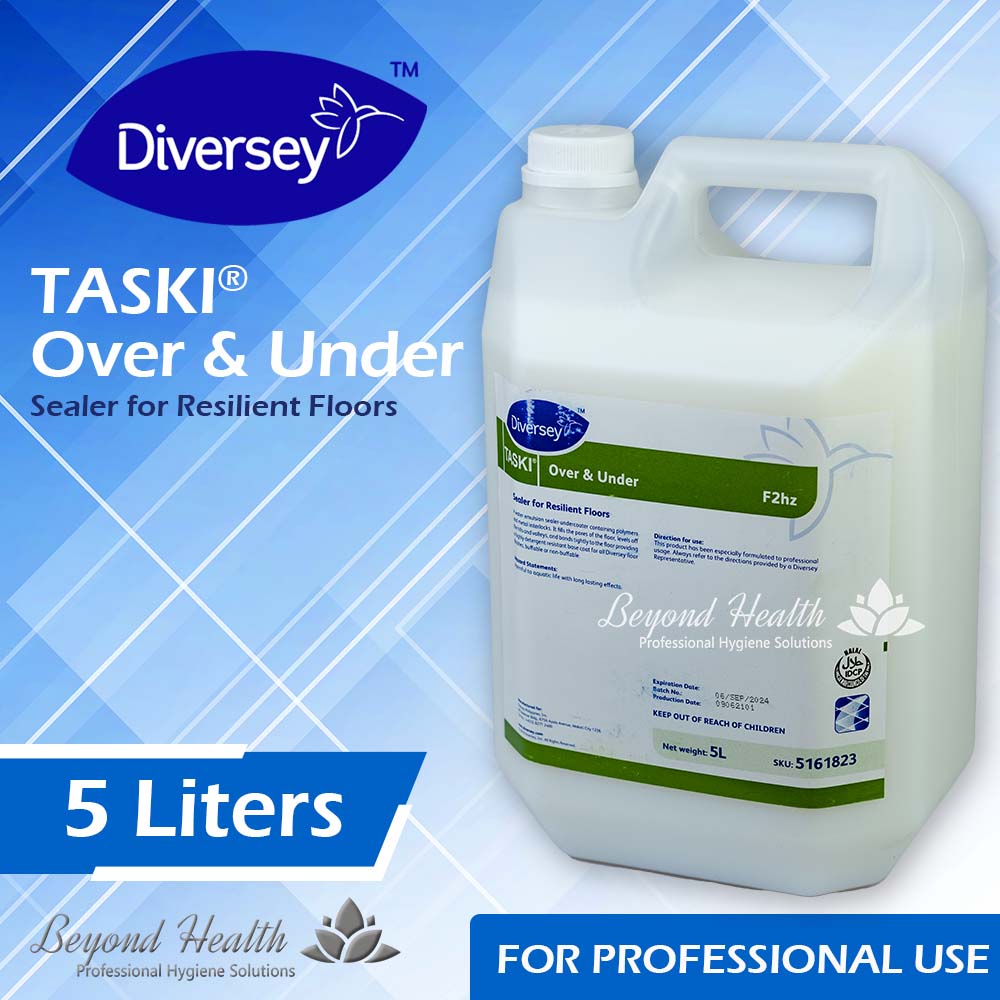 Diversey™ TASKI® Over & Under  (5L) F2hz  Sealer For Resilient Floors  For Professional Use