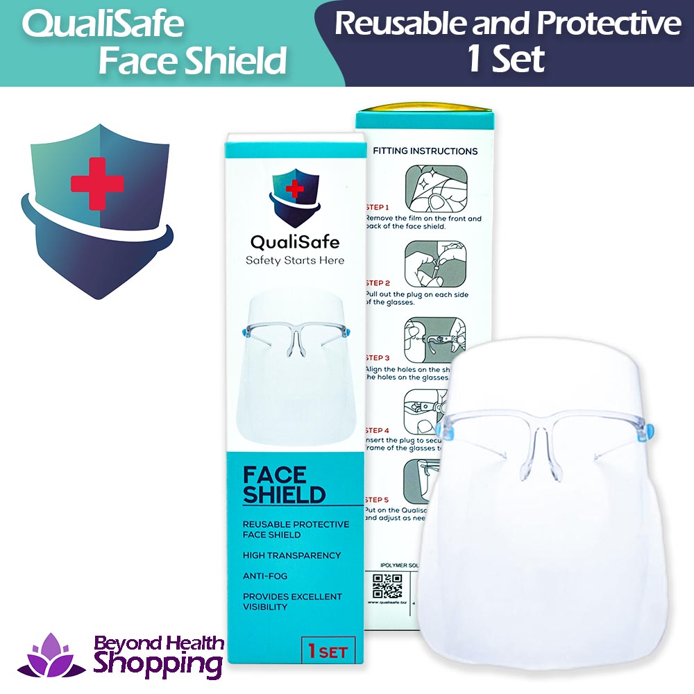 QualiSafe Face Shield with Anti Fog Coating