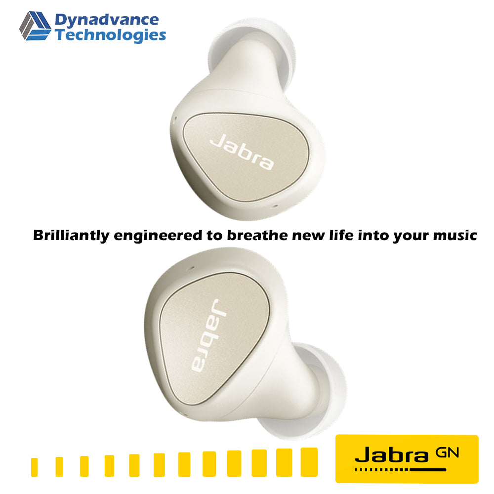 Jabra GN Elite 3 APAC Pack, (Light Beige)Elite Family True Wireless New Earbuds Brilliantly engineered to Great calls & music wherever you go