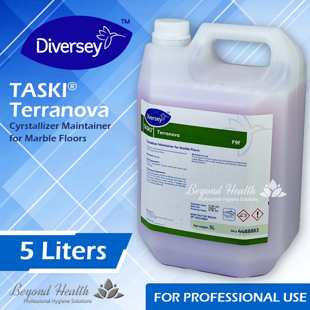 Diversey™ TASKI® Terranova (5L) Crystallizer F9f Maintainer For Marble Floors For Professional Use