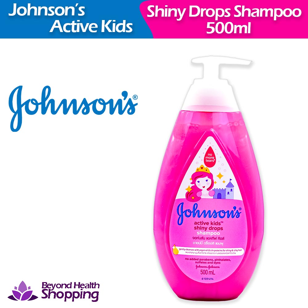 Johnson's Active Kids Shiny Drops Shampoo 500ml