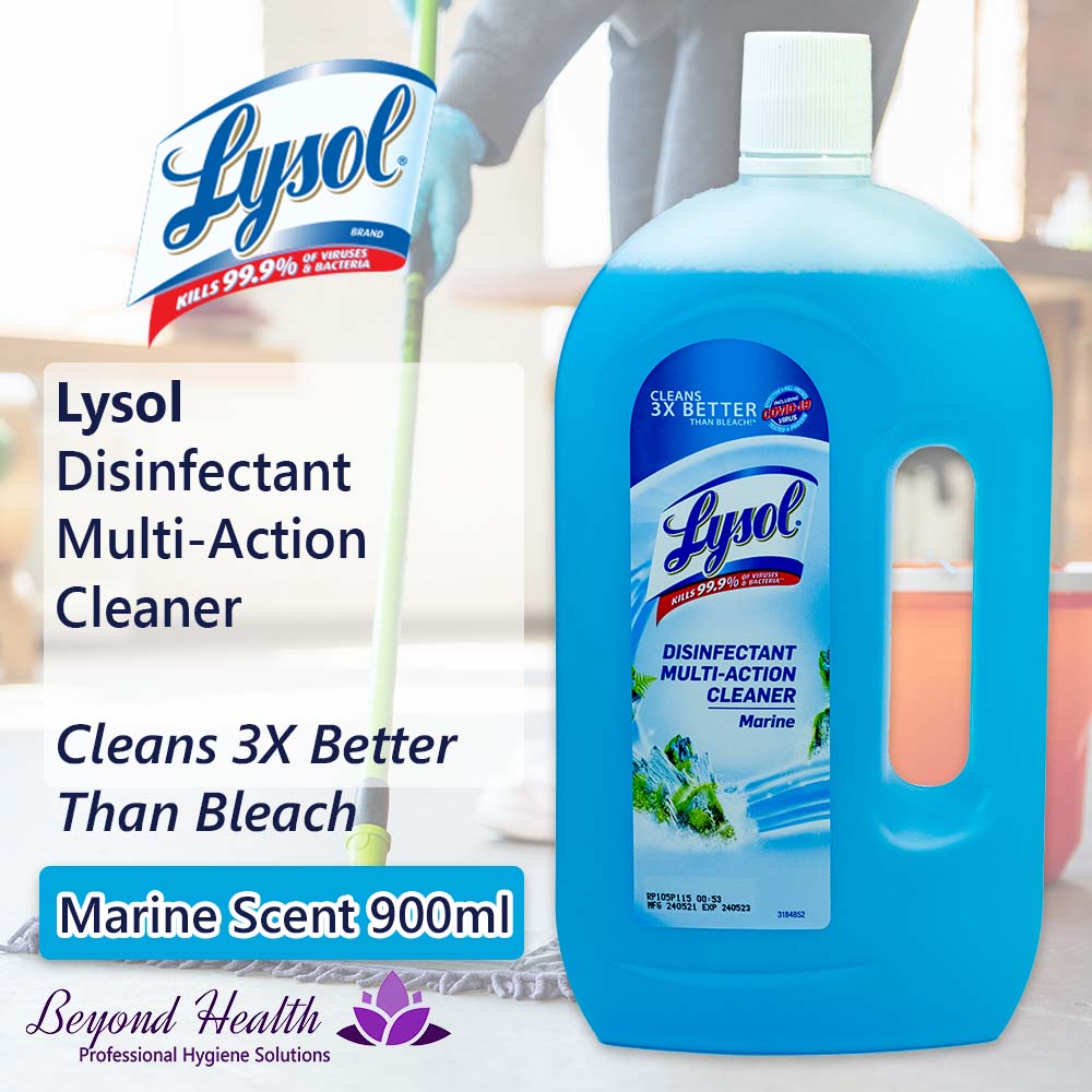 Lysol Multi-Action Cleaner Marine Scent 900ml