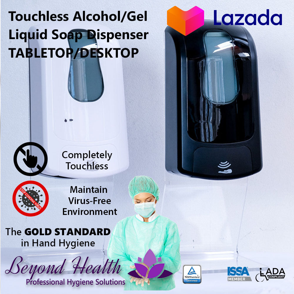 Touchless Alcohol Dispenser Jet Black