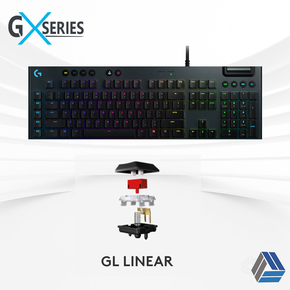 Logitech G913 TKL TENKEYLESS LIGHTSPEED WIRELESS RGB MECHANICAL GAMING KEYBOARD