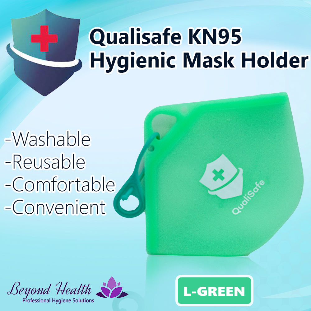 Qualisafe KN95 Hygienic Mask Holder (Blue, L-Green and Orange)