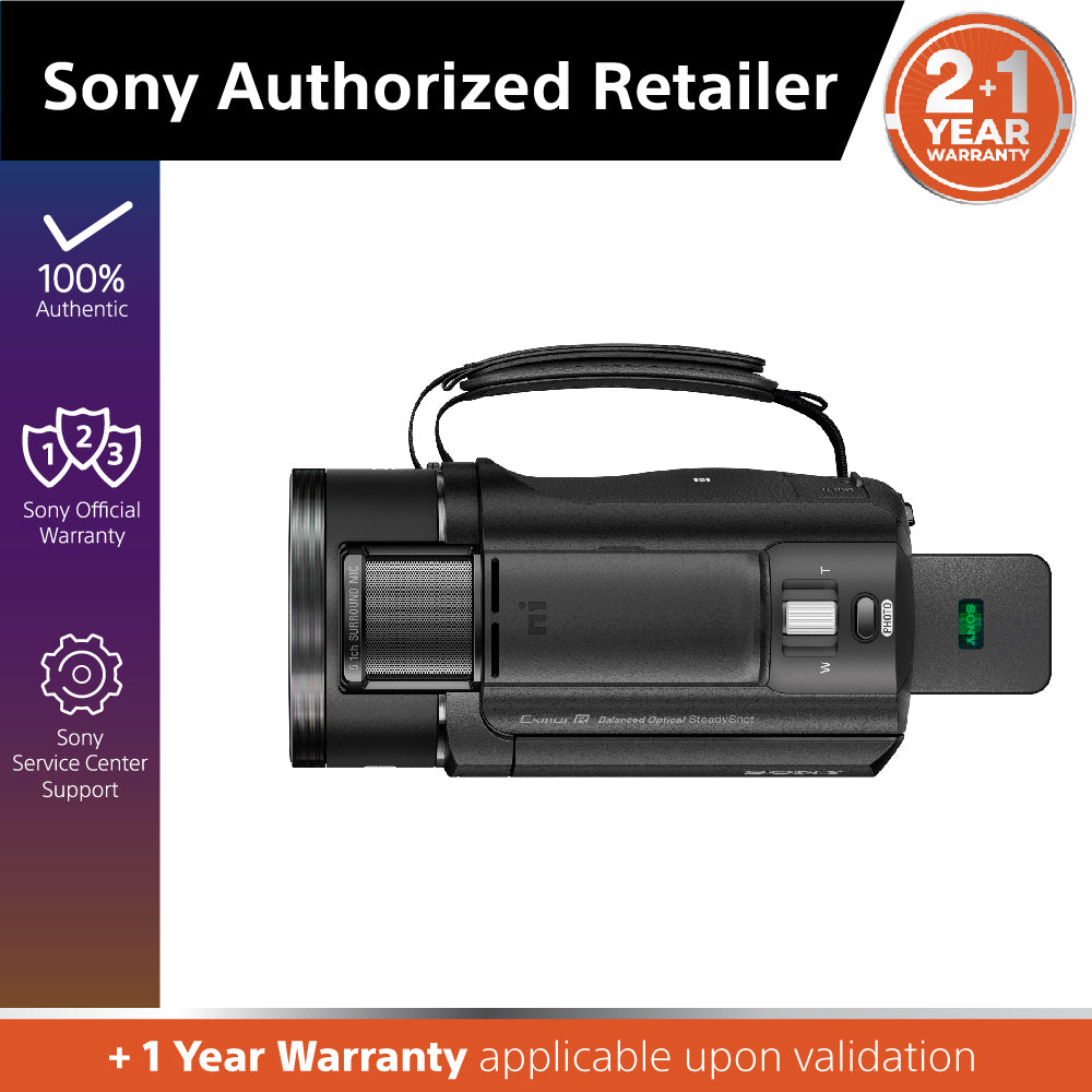 Sony FDR-AX43/ AX43 4K Handycam® with Exmor R™ CMOS sensor