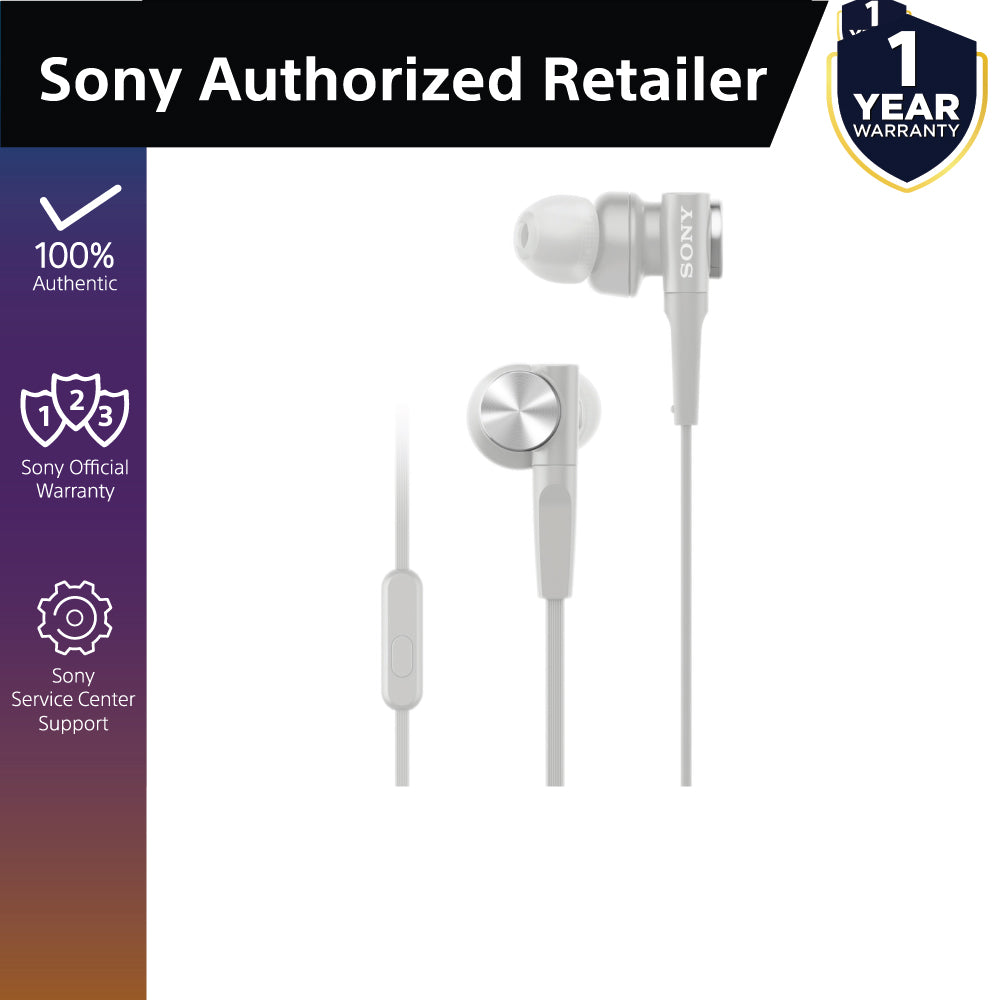 Sony MDR-XB55AP/ MDRXB55AP EXTRA BASS In-Ear Headphones