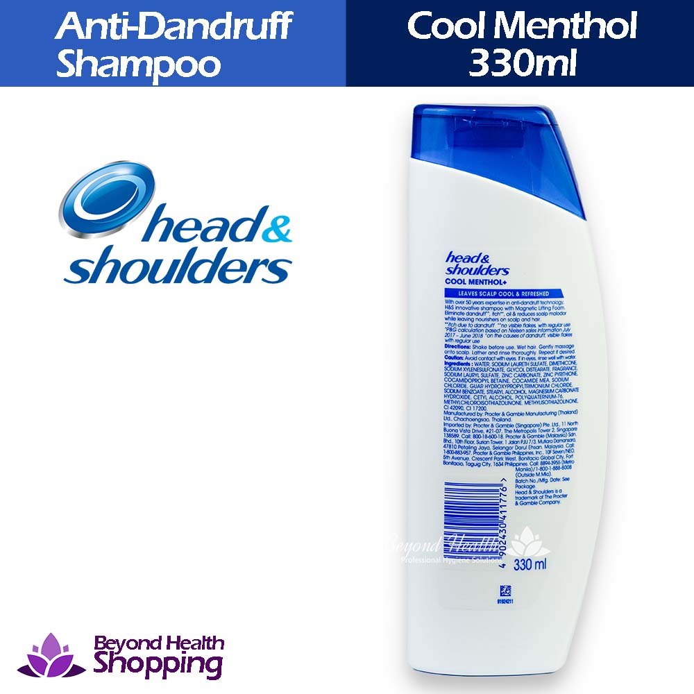 Head & Shoulders Anti-Dandruff Shampoo Cool Menthol 330ml