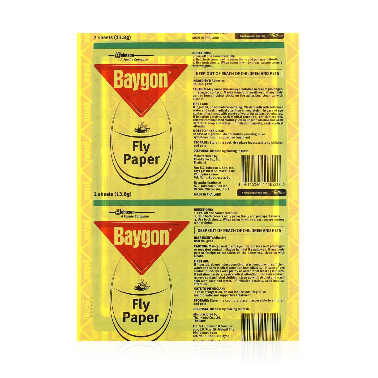 Baygon Fly Paper 2's