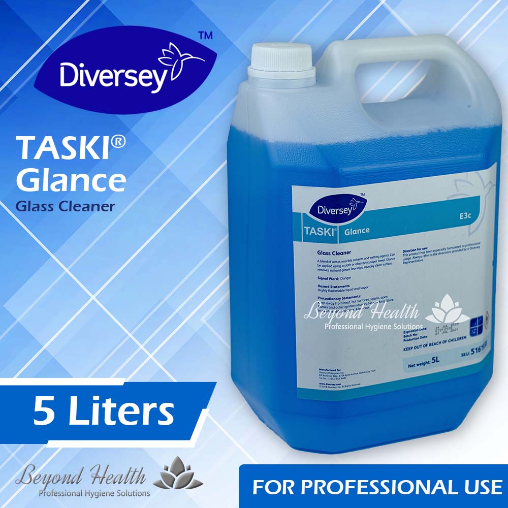 Diversey TASKI Glance (5L) E3c Glass Cleaner For Professional Use