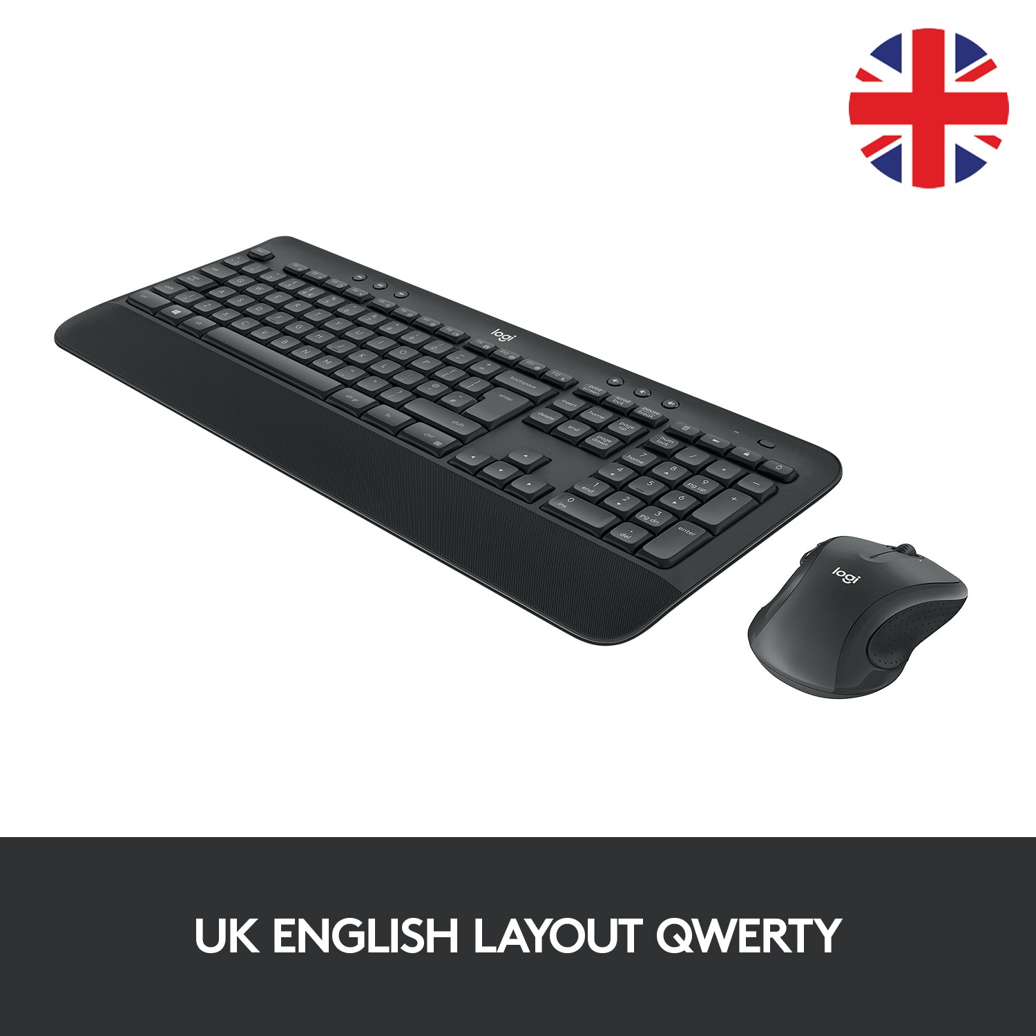 Logitech MK545 Advanced Wireless Keyboard and Mouse Combo