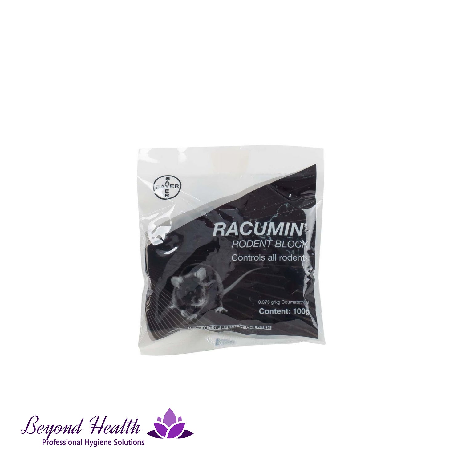 Bayer Racumin Rodent Wax Block Rat Killer (100g)
