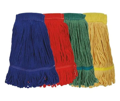 Mop Head Infinity Heavy Duty 14oz and 16oz Looped-end (anti-microbial) for Industrial and General Floor Cleaning