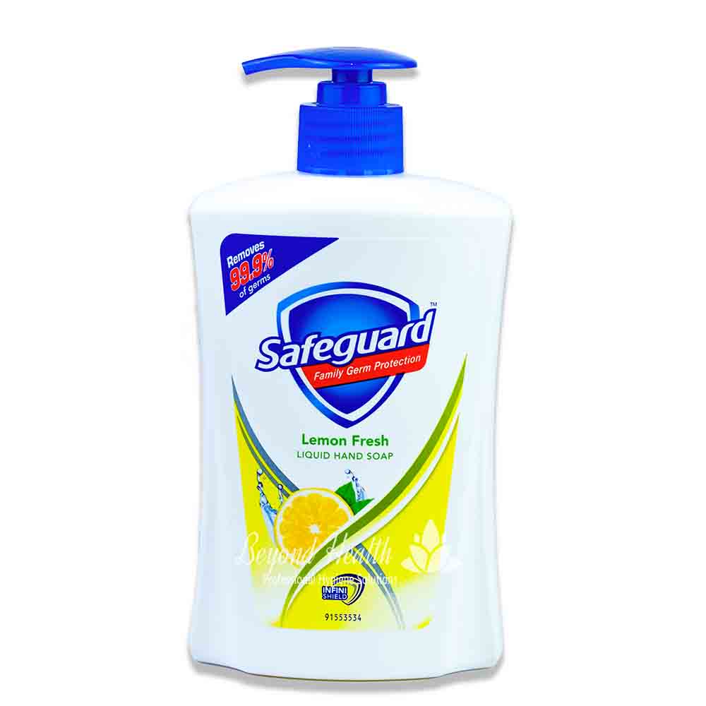 Safeguard™  Lemon Fresh Liquid Hand Wash 450ml Liquid Hand Soap Antibacterial