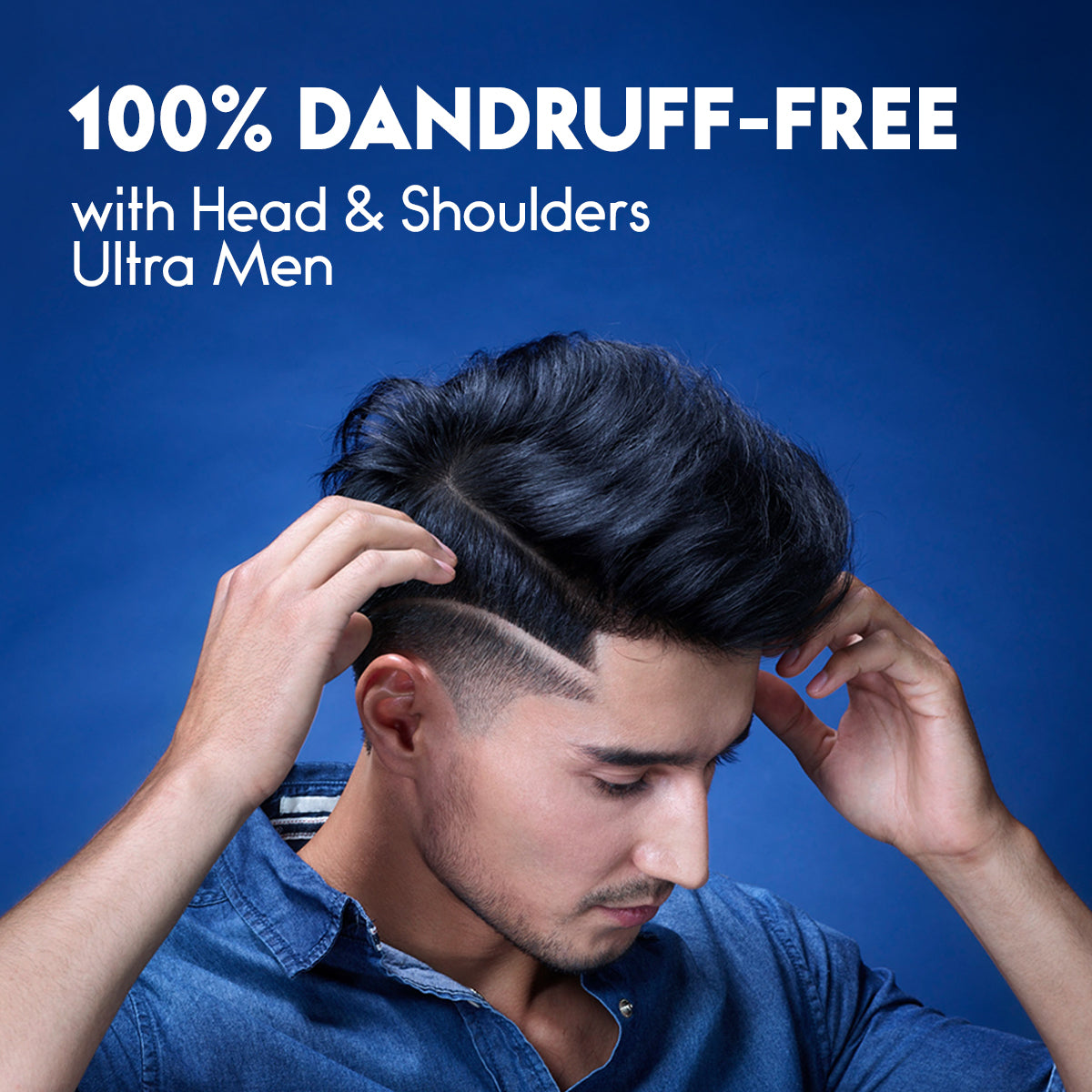 Head & Shoulders Cool Menthol Shampoo for Men 70ml [Anti-Dandruff]