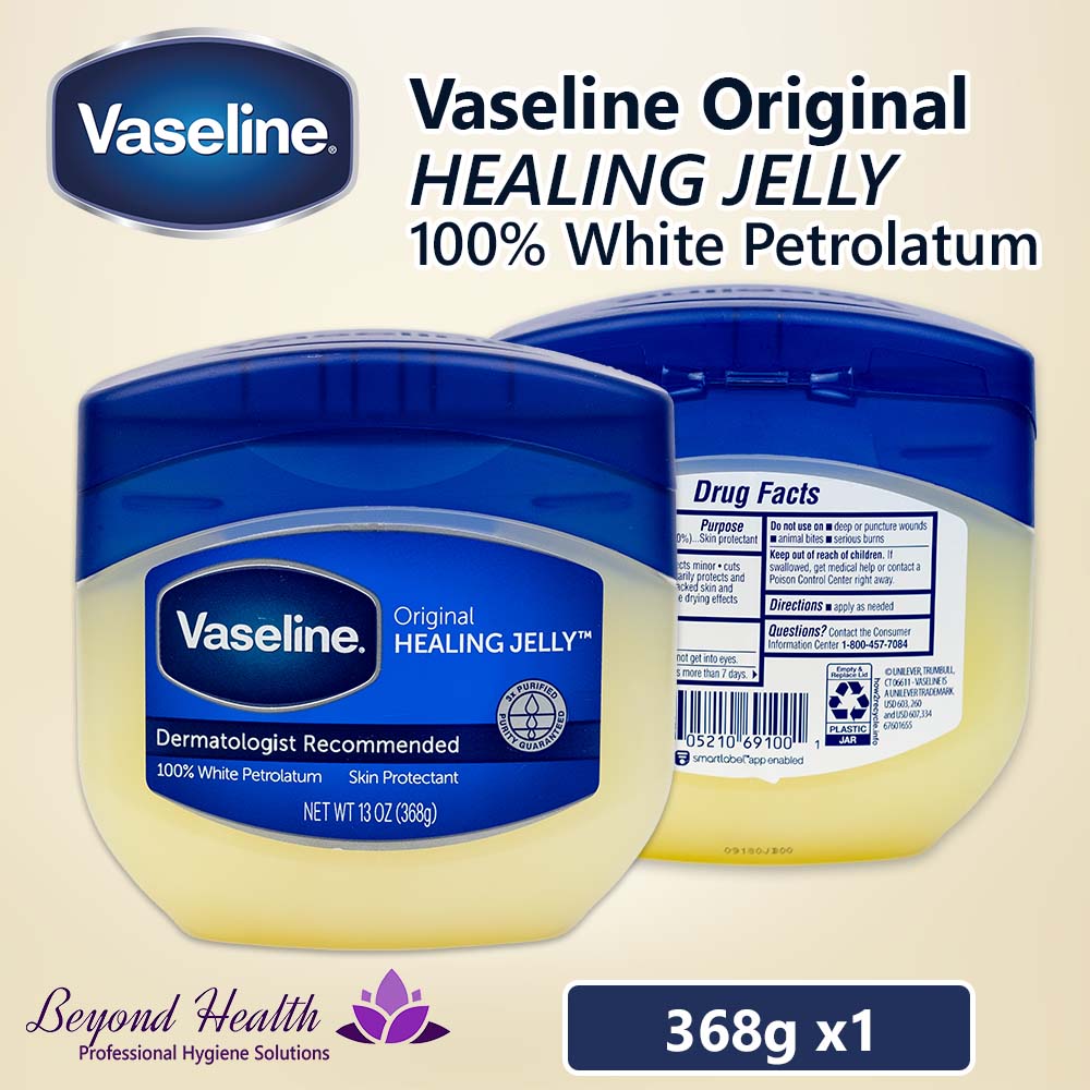 Vaseline Healing Jelly Original 100% Pure Petroleum Jelly 368g