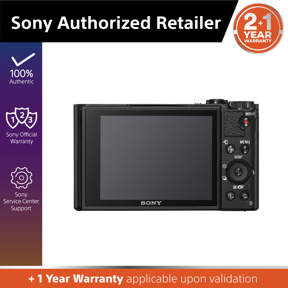 Sony DSC-WX800/WX800 Compact High-zoom Camera | 4K Recording