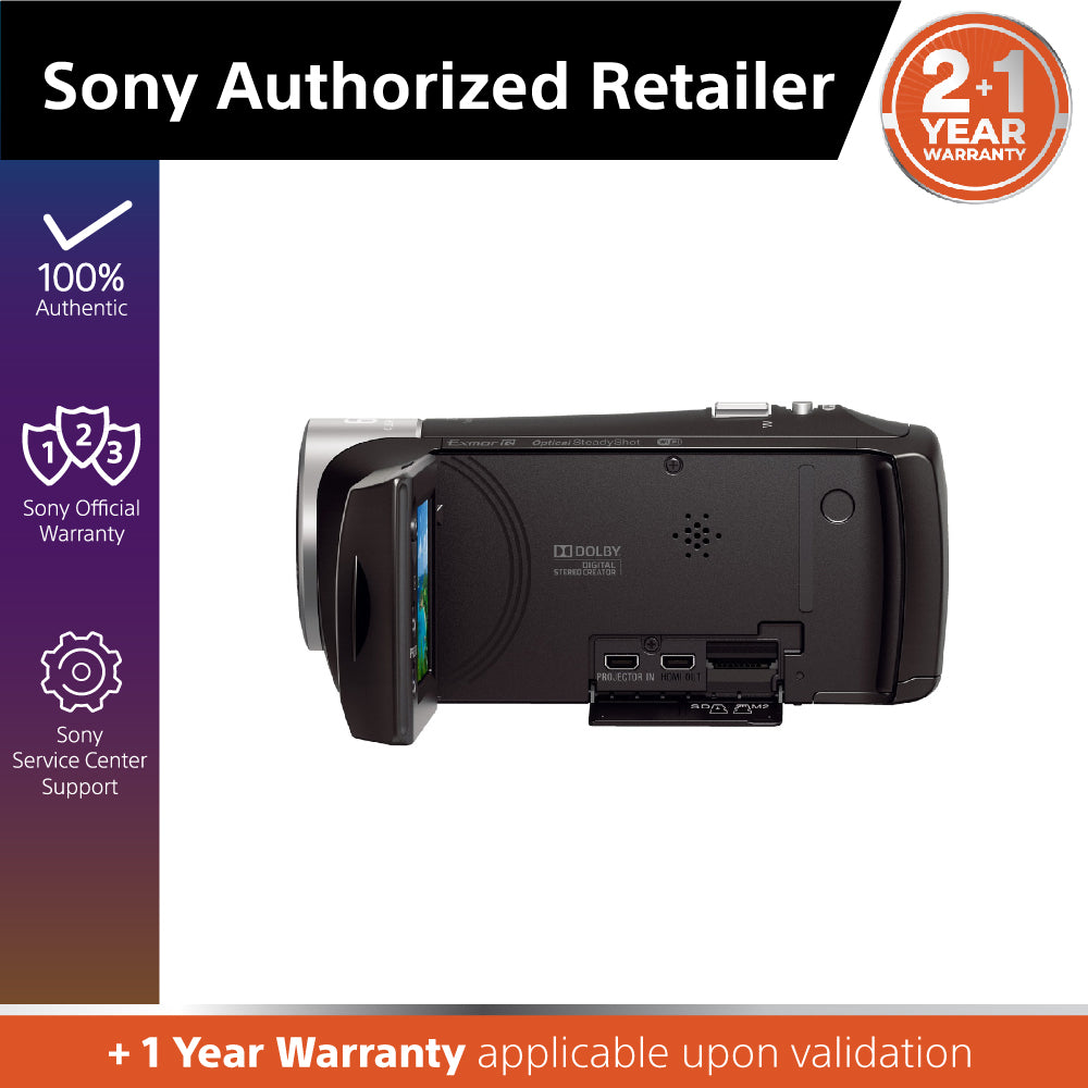 Sony HDR-CX405/ CX405 Handycam® with Exmor R™ CMOS sensor