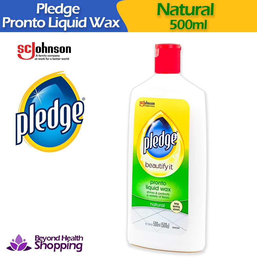 Pledge Pronto Liquid Wax Natural 500ml