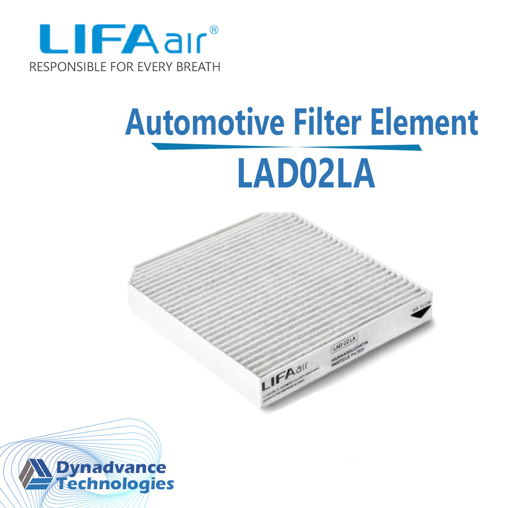 LIFAair LAD02LA Automotive Filter Element for LAC100 GUARANTEED PURE AIR QUALITY