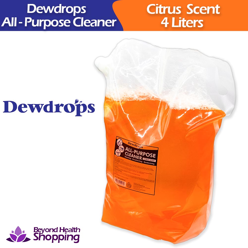 Dewdrops All-Purpose Cleaner Citrus Scent 4L