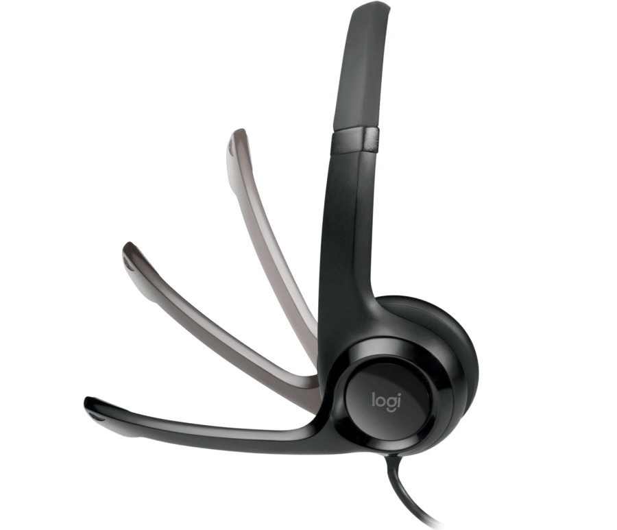 Logitech® USB Headset H390 With enhanced digital audio and in-line controls