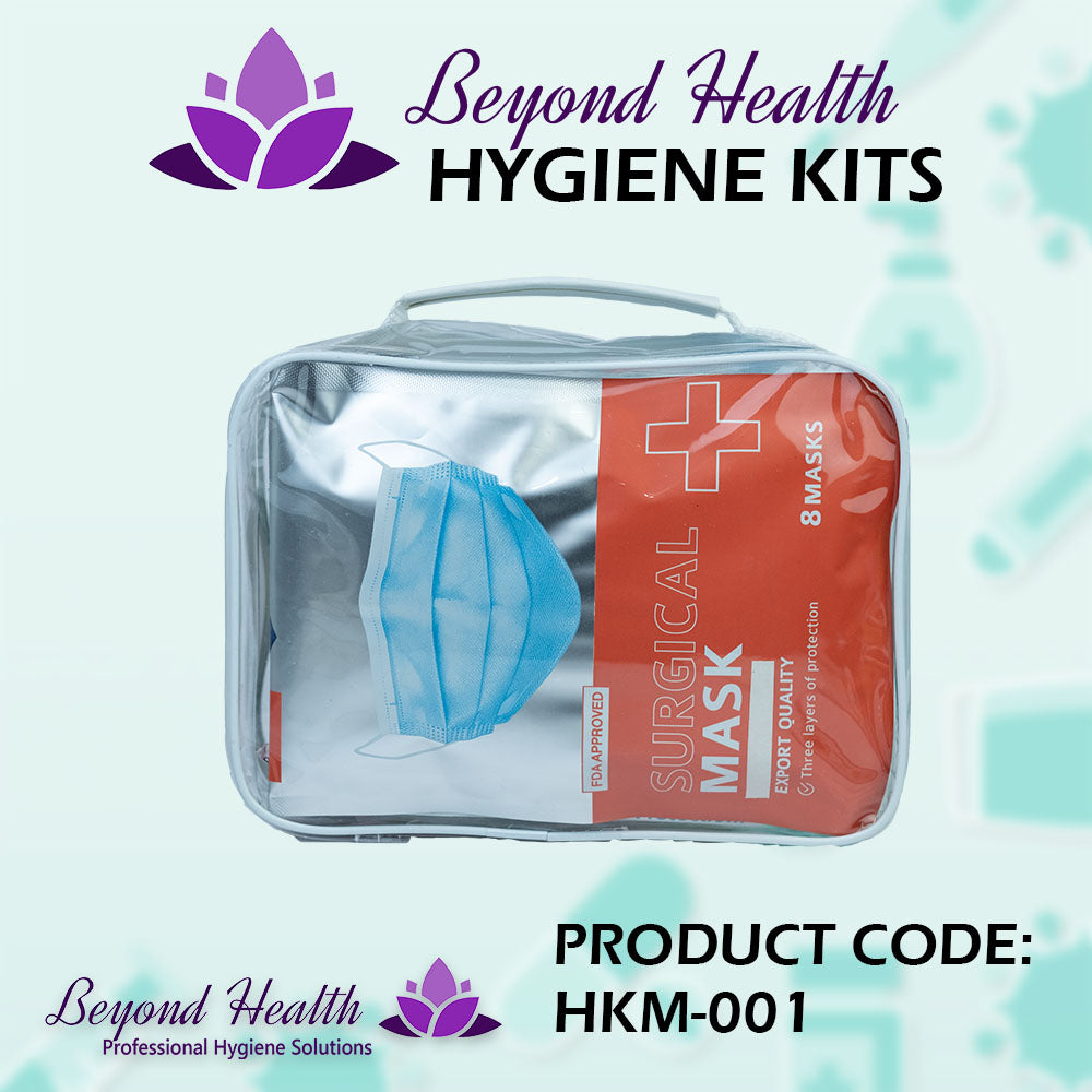 HKM-001 Personal Hygiene Kit Beyond Health 5 Items Disinfection Kit MEDIUM BAG