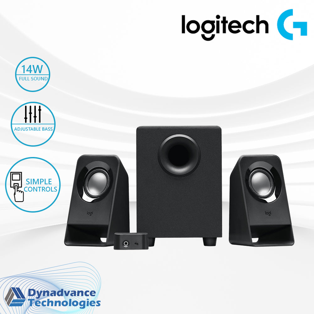 Logitech Multimedia  Z213 SPEAKER SYSTEM FULL SOUND IN A COMPACT DESIGN