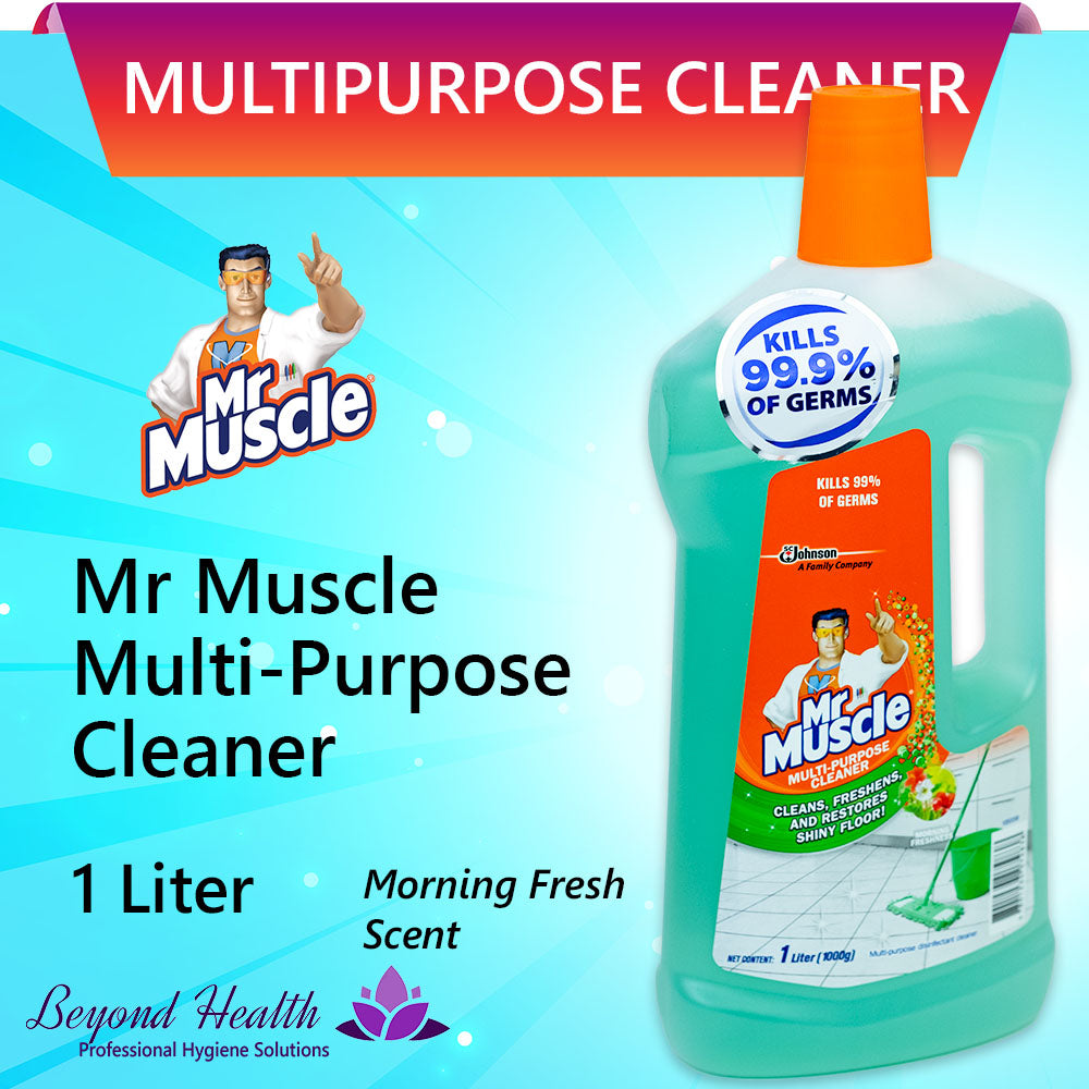 Mr. Muscle® Multi-Purpose Disinfectant Cleaner Morning Fresh Scent 1 Liter