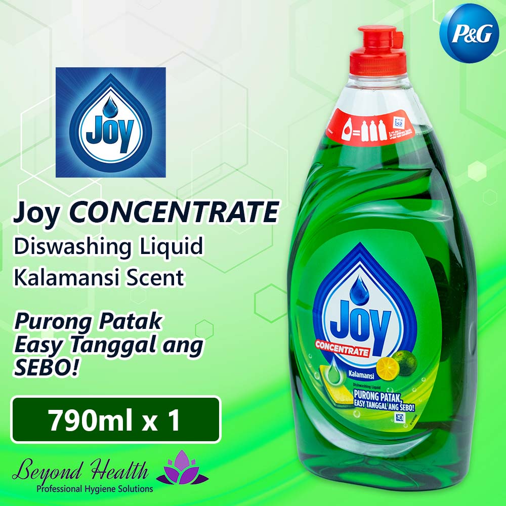 Joy Dishwashing Liquid Concentrate Kalamansi Scent 790ml