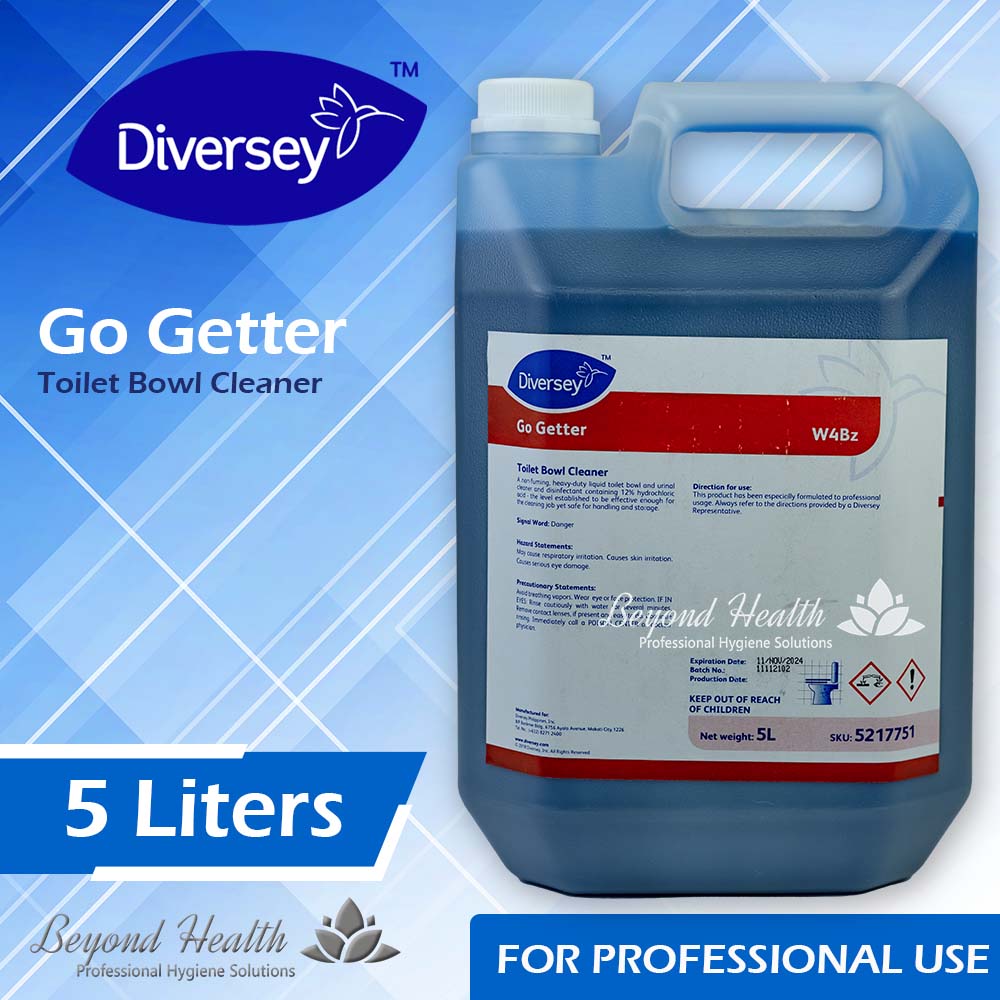 Diversey™ Go Getter  (5L) W4Bz Toilet Bowl Cleaner For Professional Use