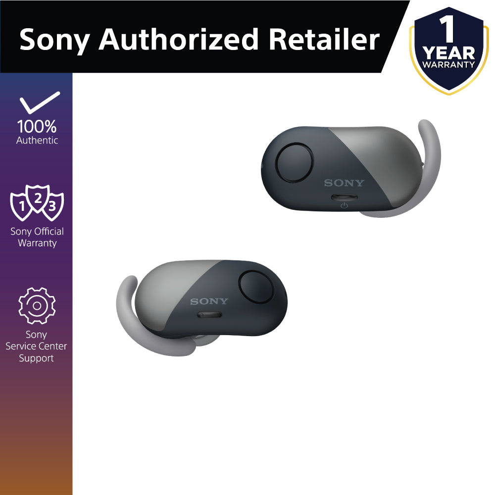 Sony Wireless WF-SP700N / WFSP700N Noise-Canceling Headphones for Sports