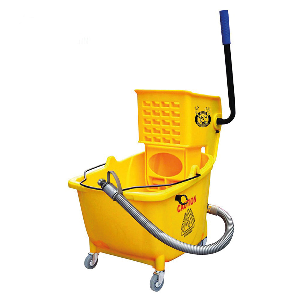 Stag Mop Squeezer Heavy-Duty Industrial Cleaning Partner With Drain Hose