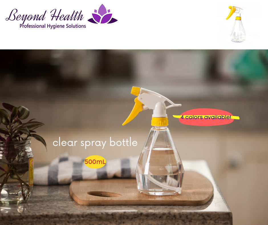 Universal Clear Spray Bottle Plastic 500mL