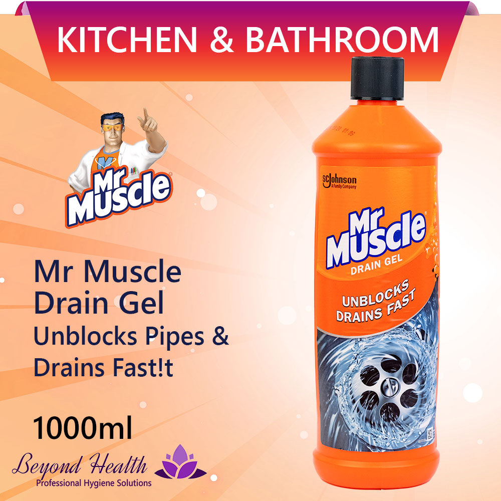Mr Muscle® Drain Gel Unblocker  Mr Muscle Sink & Drain Gel, 500ml