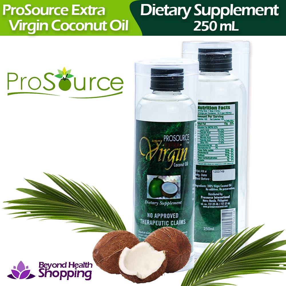 ProSource Extra Virgin Coconut Oil 250ml