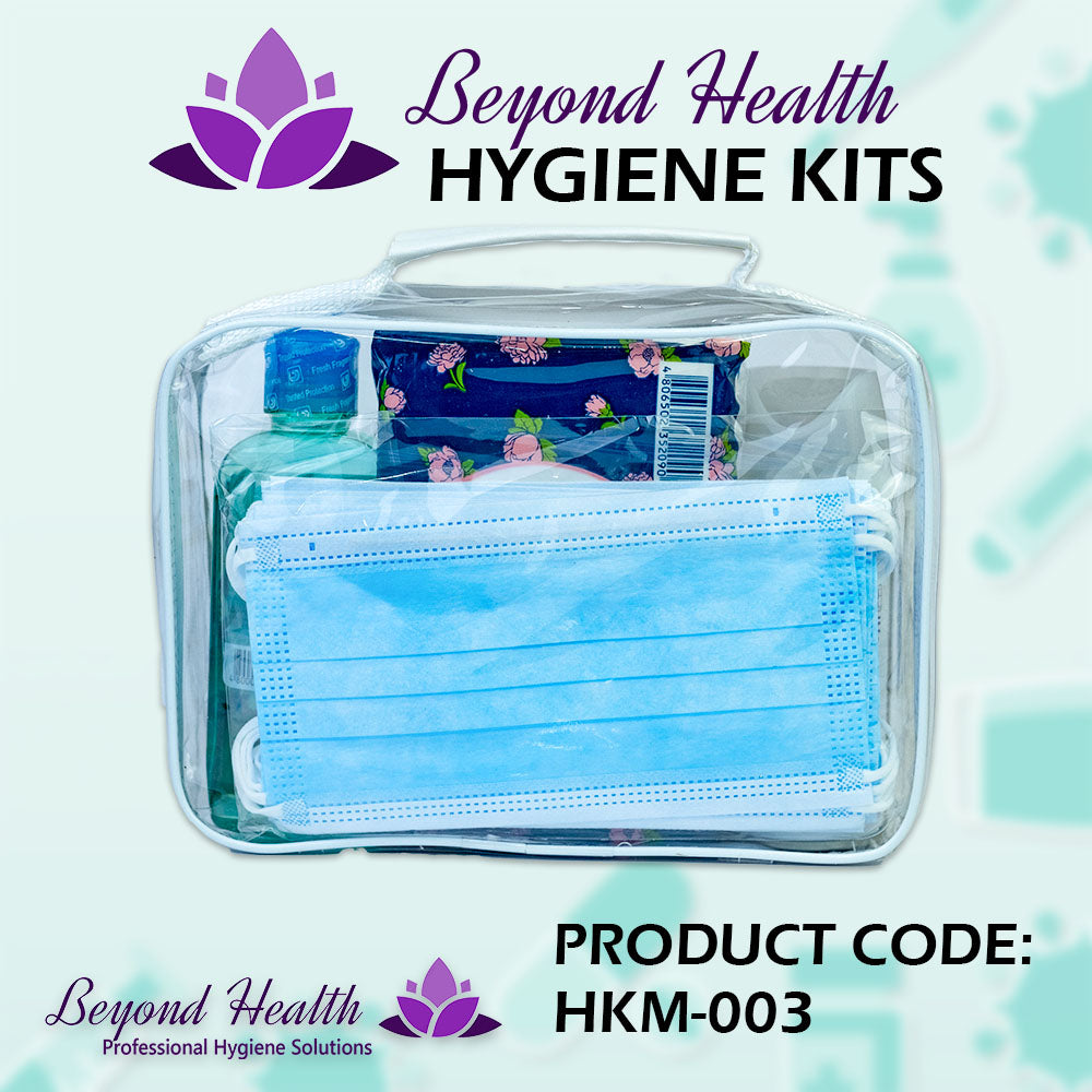 HKM-003 Personal Hygiene Kit Beyond Health 5 Items Disinfection Kit MEDIUM BAG