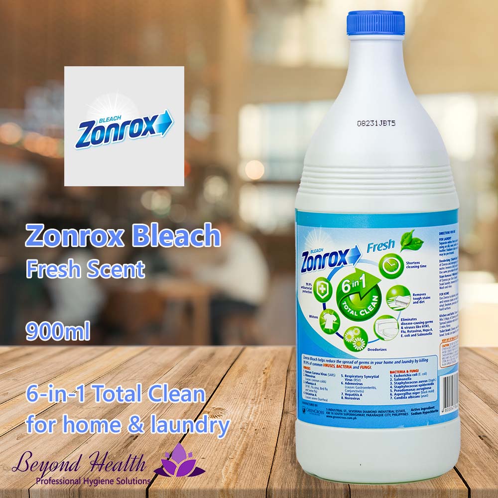 Zonrox Bleach Fresh Scent  6-in-1 Total Clean 900ml