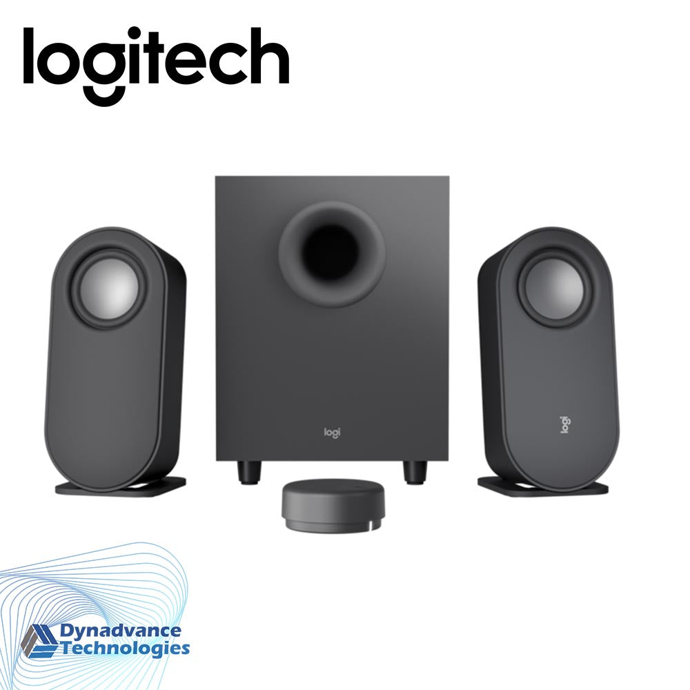 Logitech Z407 Bluetooth Computer Speakers with Subwoofer and Wireless control. Connect via Bluetooth, micro USD and the 3.5 mm input.