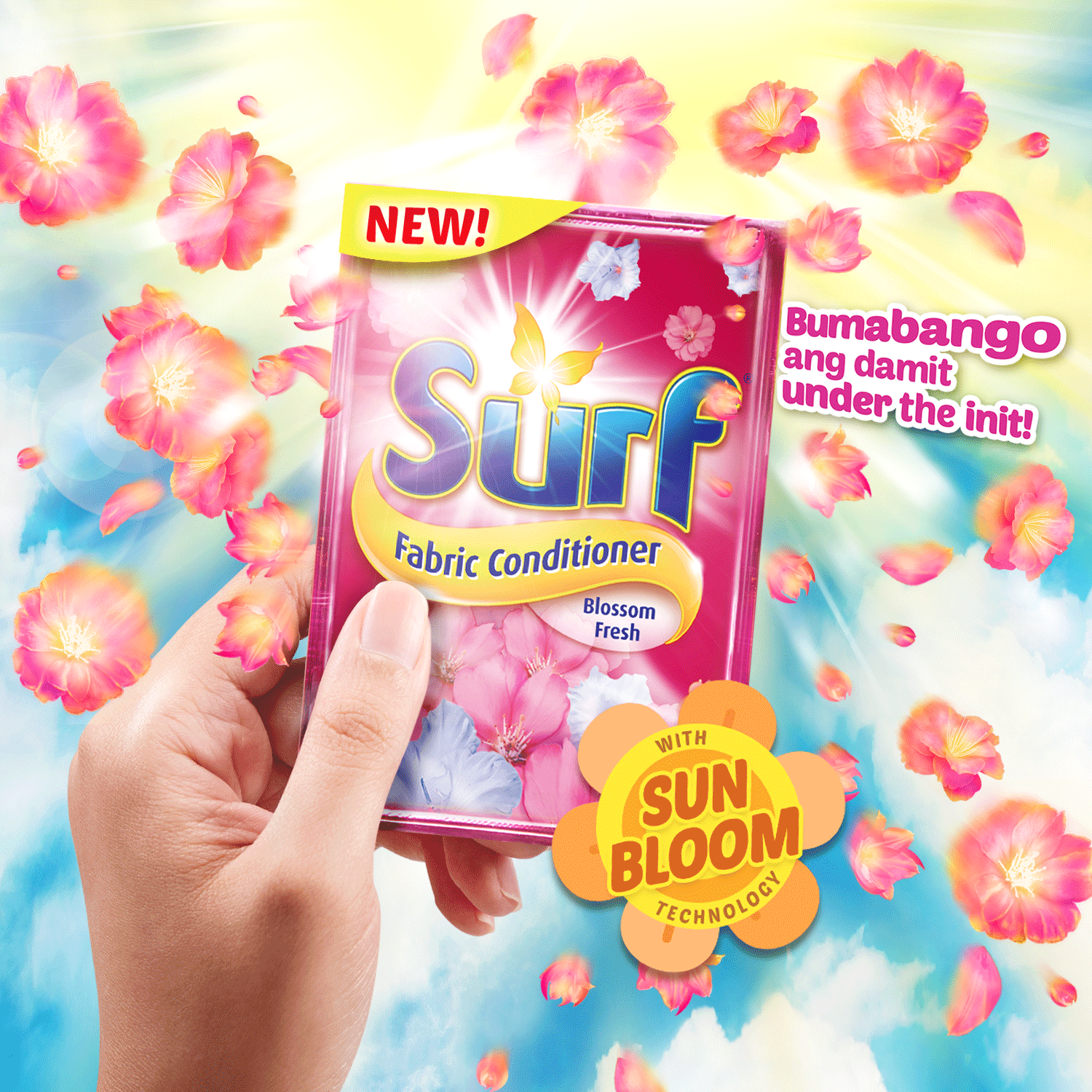 Surf Laundry Fabric Conditioner Blossom Fresh 670ml Pouch