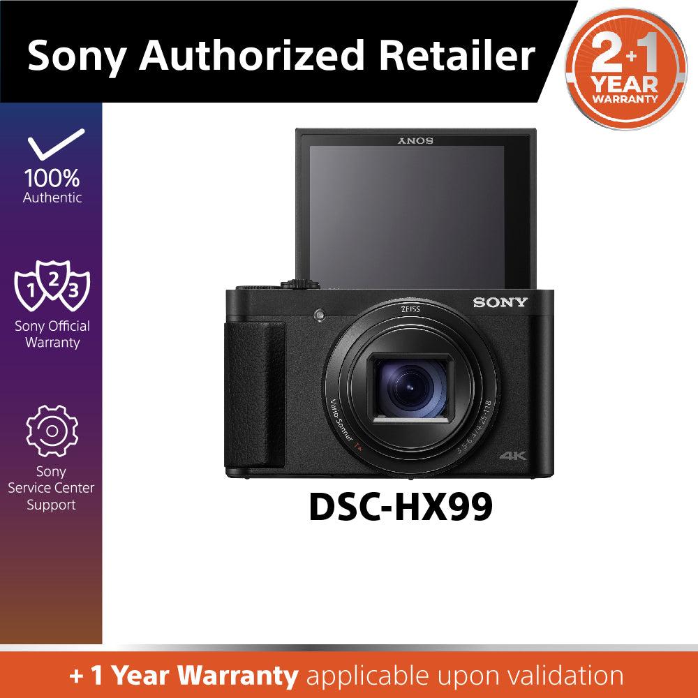 Sony DSC-HX99 Compact Camera with 24–720 mm zoom